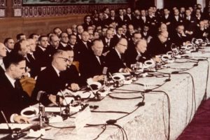 Signature du traite de rome 1957