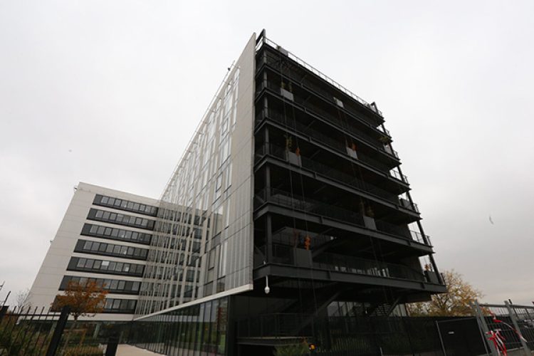 Siege de la CCMSA à Bobigny